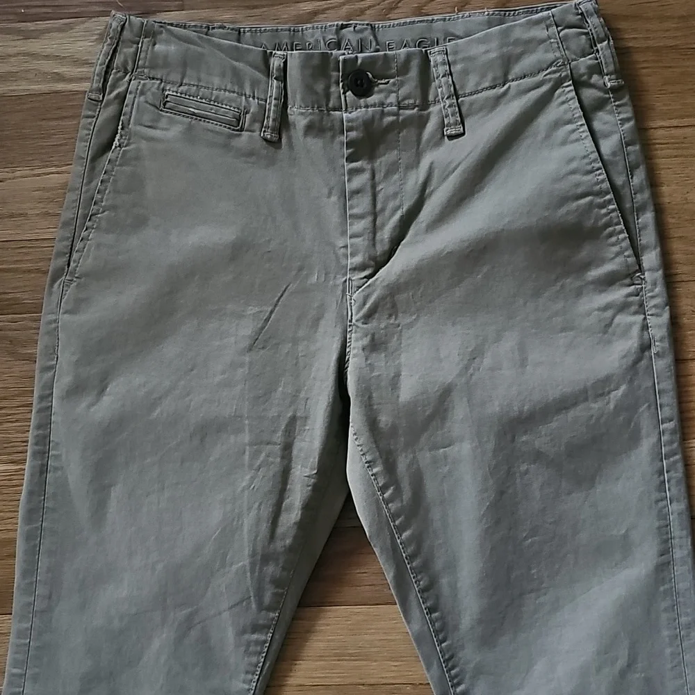 American Eagle Flex Skinny Tan Stretch Pants Men's Size 29